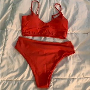 Shein high waisted bathing suit